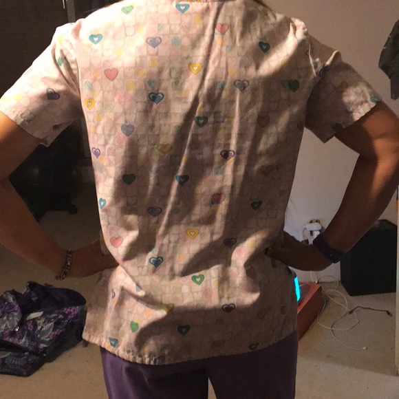 Scrub top - Picture 2 of 2